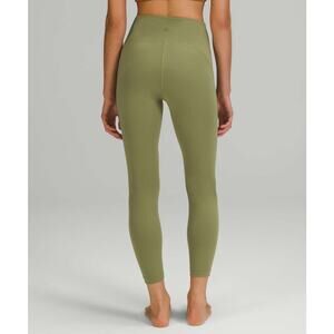 Lululemon InStill High-Rise Tight 25" Size 2 EUC Bronze Green